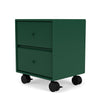 Montana Drift Lade Module met castors, Pine Green