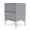 Montana Drift Drawer Module With Legs, Graphic/Brass