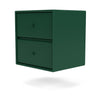 Montana Drift Drawer Module With Suspension Rail, Pine Green