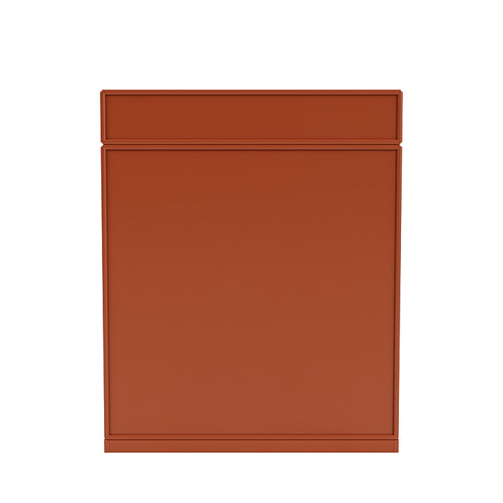 Montana houdt ladenkast met 3 cm plint, Hokkaido Brown