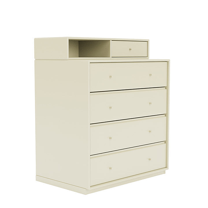 [product_category]-Montana Keep Chest Of Drawers With 3 Cm Plinth, Vanilla White-Montana Furniture-5714322261920-0000KEEP-150-06-MON-3