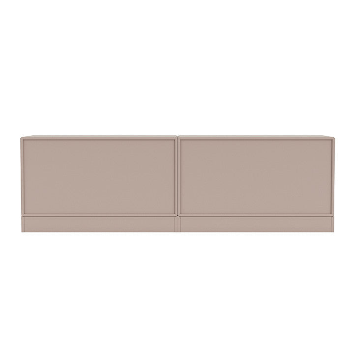 [product_category]-Montana Line Sideboard With 7 Cm Plinth, Mushroom Brown-Montana Furniture-5714322252751-0000LINE-137-07-MON-4