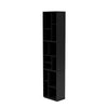 Montana Loom High Bookcase With 3 Cm Plinth, Black