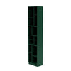 Montana Loom High Bookcase With 7 Cm Plinth, Pine Green