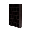 Montana Read Spacious Bookshelf With 3 Cm Plinth, Balsamic Brown