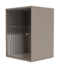 Montana Ripple Bathroom Cabinet, Truffle Grey