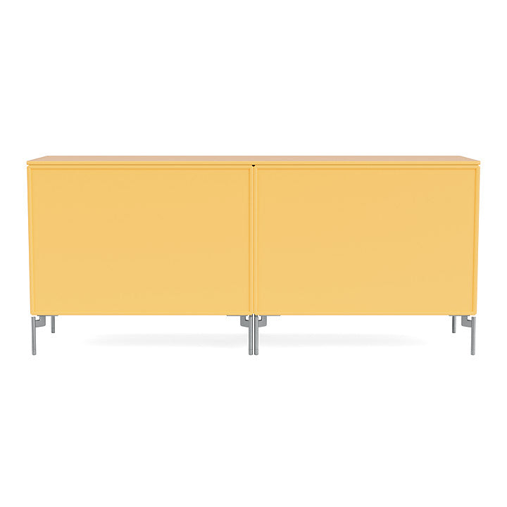 [product_category]-Montana Save Lowboard With Legs, Acacia/Matt Chrome-Montana Furniture-5715288368708-0000SAVE-166-01-MON-4