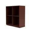 Montana Show Bookcase With 3 Cm Plinth, Masala