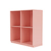 Montana Show Bookcase With 3 Cm Plinth, Ruby