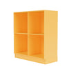 Montana Show Bookcase With 7 Cm Plinth, Acacia