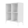 Montana Show Bookcase With Legs, New White/Snow White