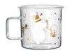 Muurla Moomin Glass Mug Sparkling Stars