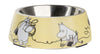 Muurla Moomin Pets Food Bowl M, Yellow