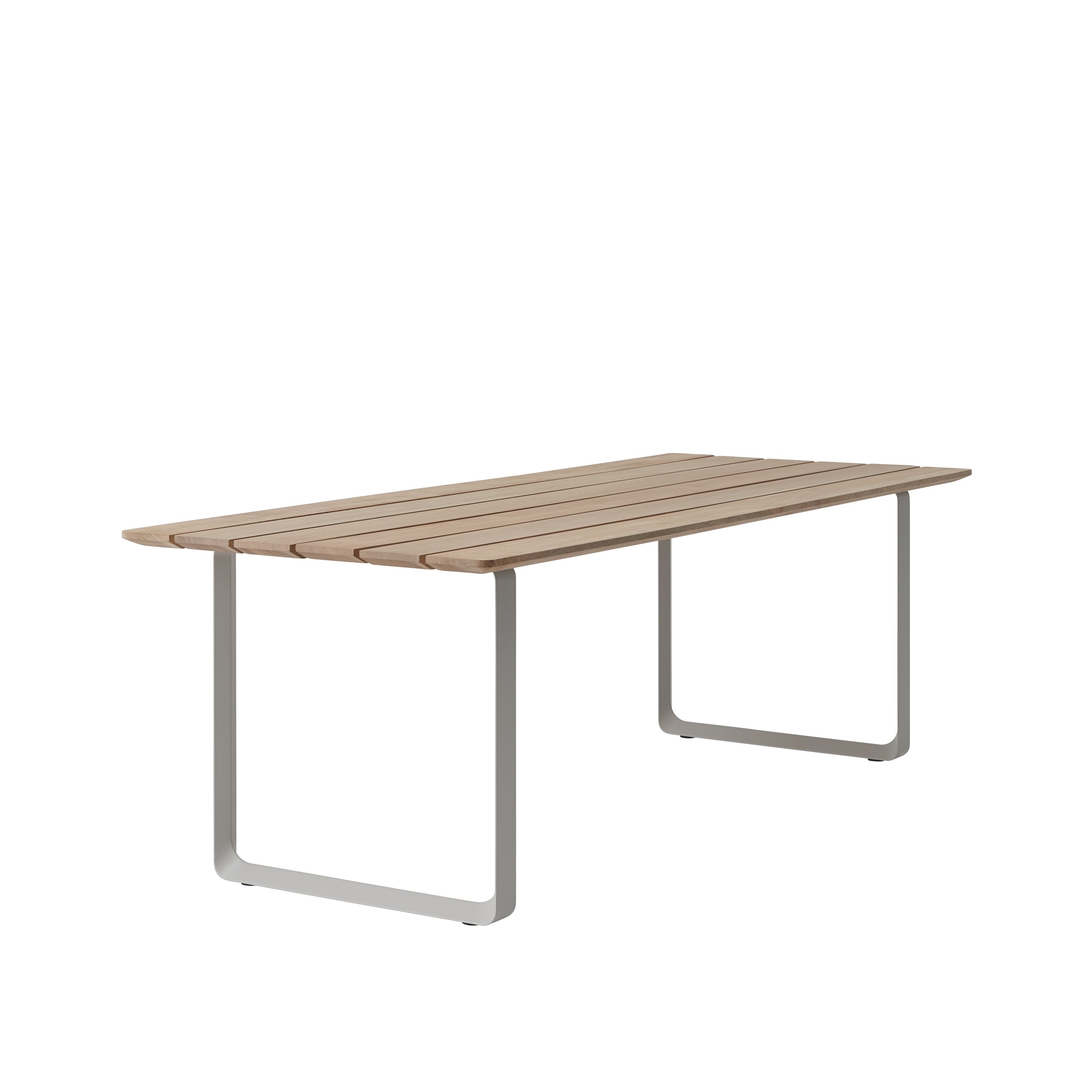 Muuto 70/70 BUITEN TAFEL, SAPELE MAHOYANY/GREY