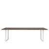 Muuto 70/70 Table 255 X 108 Cm, Smoked Oak/White