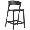 Muuto Cover Counter Stool, Black