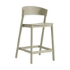 Muuto Cover Counter Stool, Dark Beige