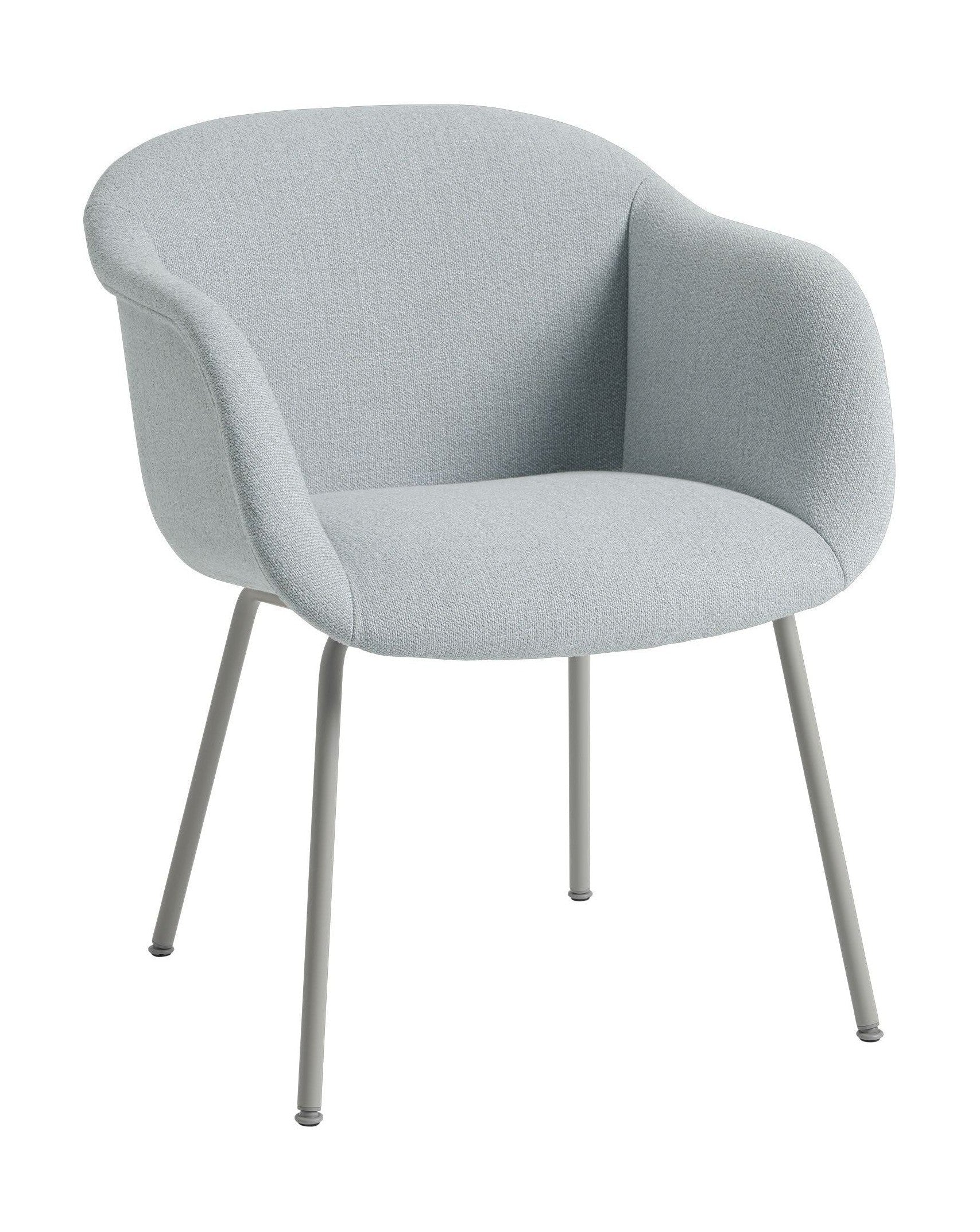 Muuto Vezel zachte fauteuil buisbasis, ecriture 710/grijs