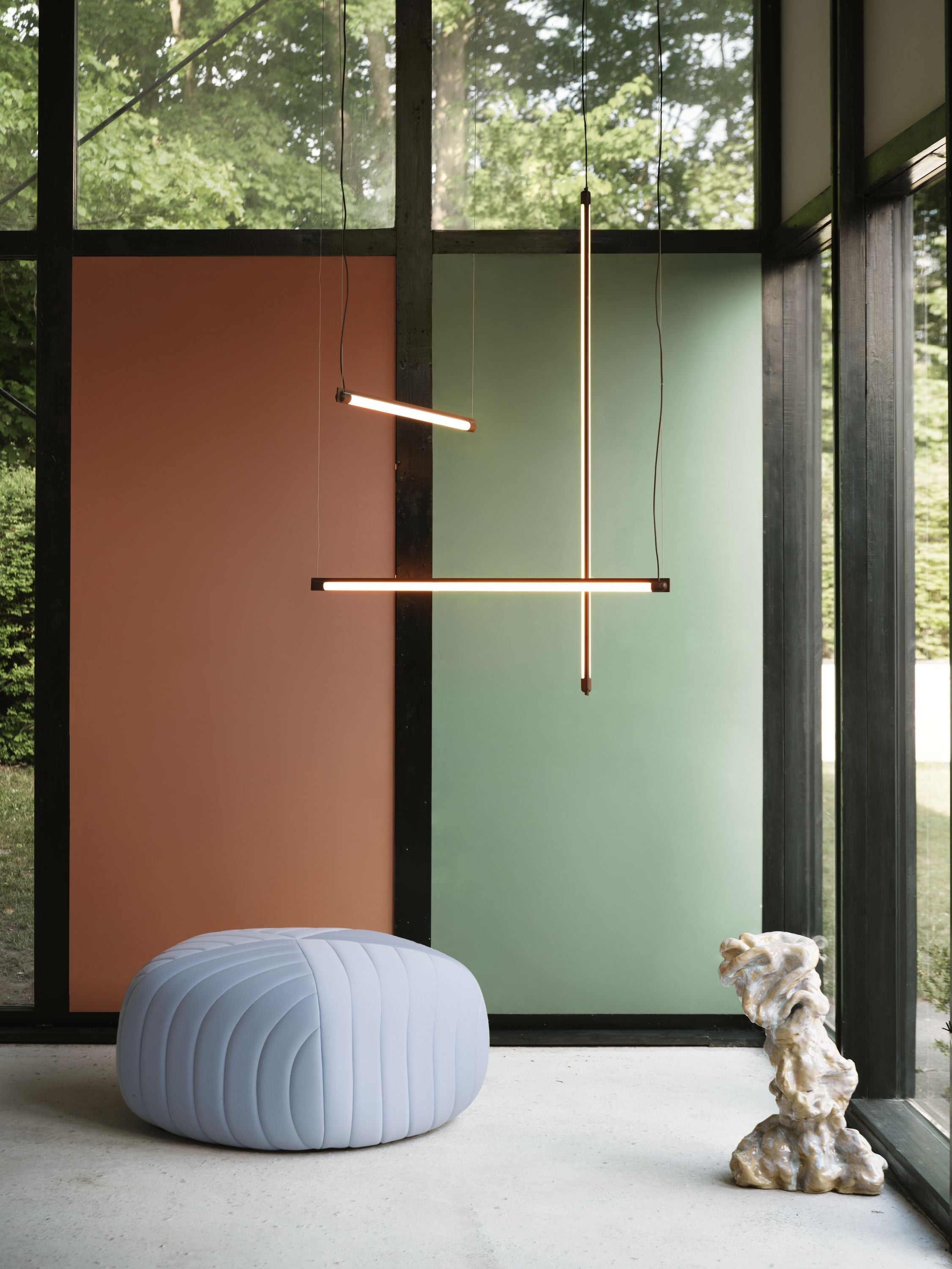 Muuto Fijne hanger zwart, 120 cm