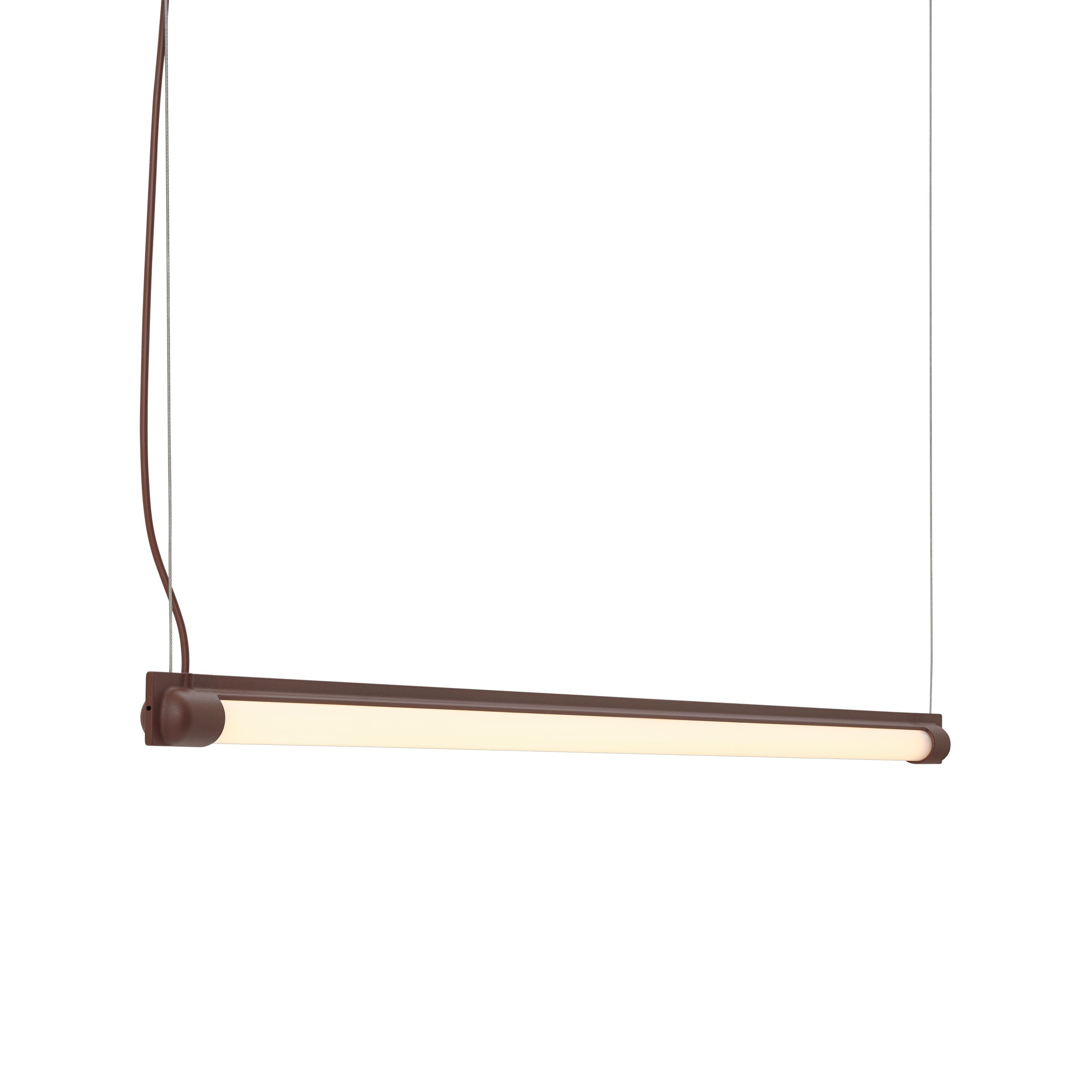 Muuto Fijne hanger dieprood, 90 cm