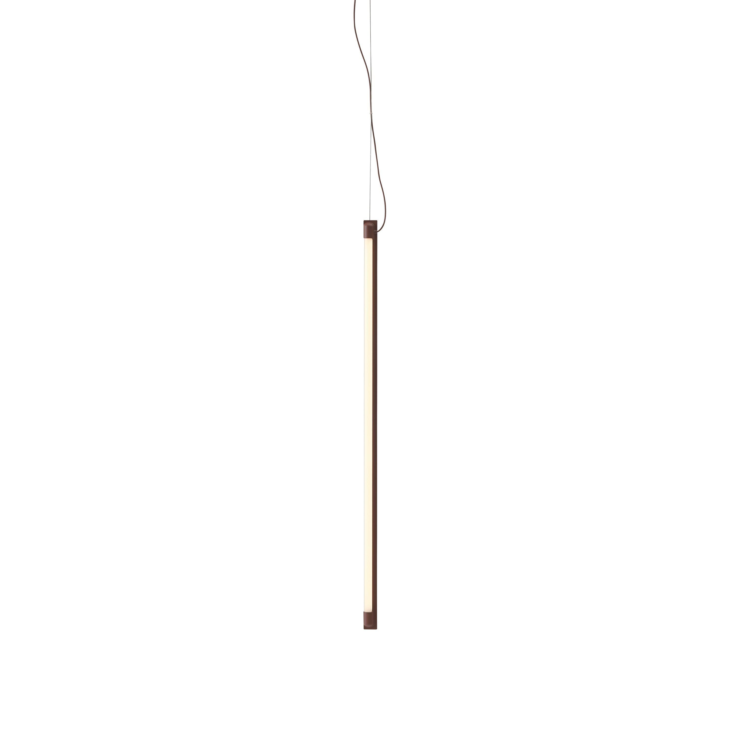 Muuto Fijne hanger dieprood, 90 cm