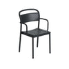 Muuto Linear Steel Armchair, Black