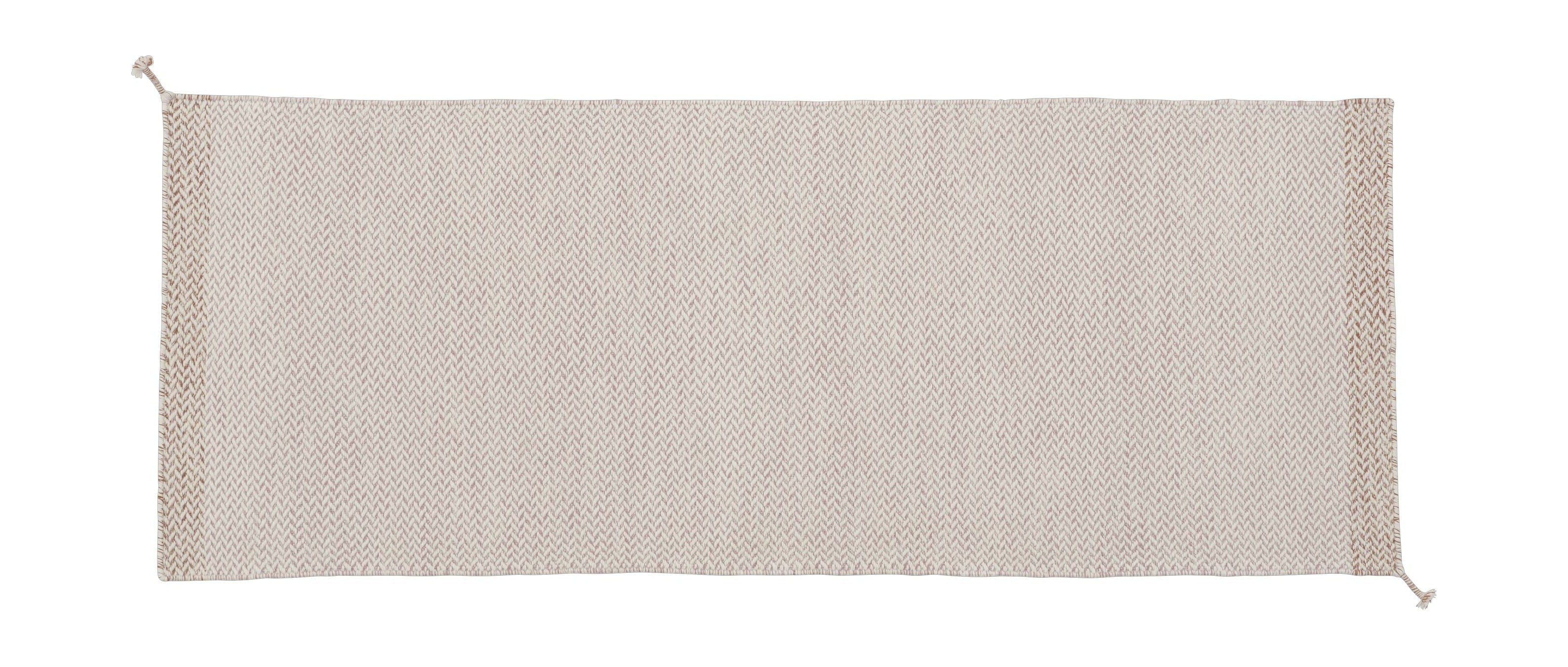 Muuto Ply Rug Light Rose, 200 x 80 cm