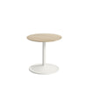 Muuto Soft Side Table øx H 41x40 Cm, Solid Oak/Off White