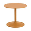 Muuto Soft Side Tables øx H 45x40, Orange Laminate