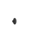  The Dots Hook Wood Black Wood ø 17 Cm Black