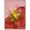  Blomst 07 Poster 50x70 Cm Pink/Red