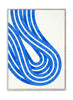  Entropy Blue 02 Poster 50x70 Cm