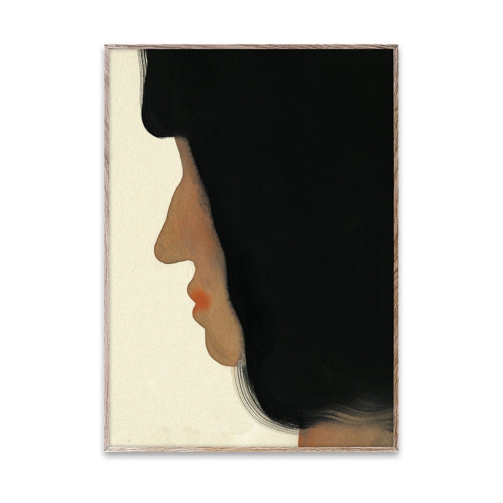 [product_category]-Paper Collective The Black Hair Poster, 50x70 Cm-Paper Collective-5713450013982-18004-PAP-2