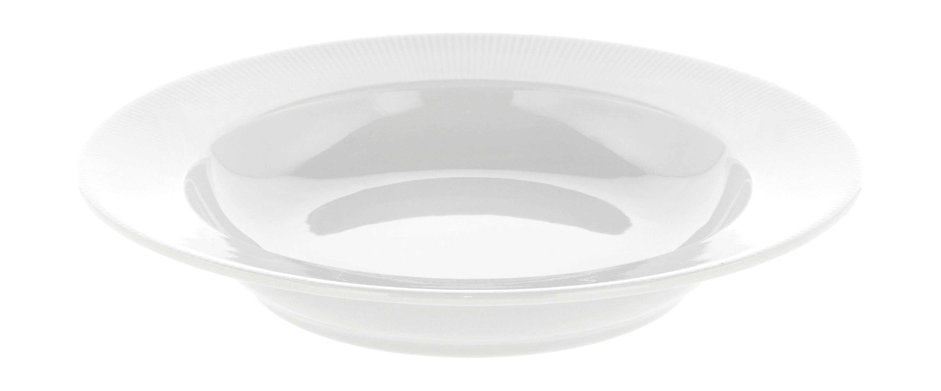 [product_category]-Pillivuyt Eventail Deep Plate With Rim ø22 Cm, White-Pillivuyt-3050910358729-31431-PIL-1