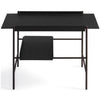 Please Wait To Be Seated Kanso Serving Table, Black/Purple