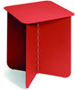 Puik Hinge Side Table 40x40cm, Red