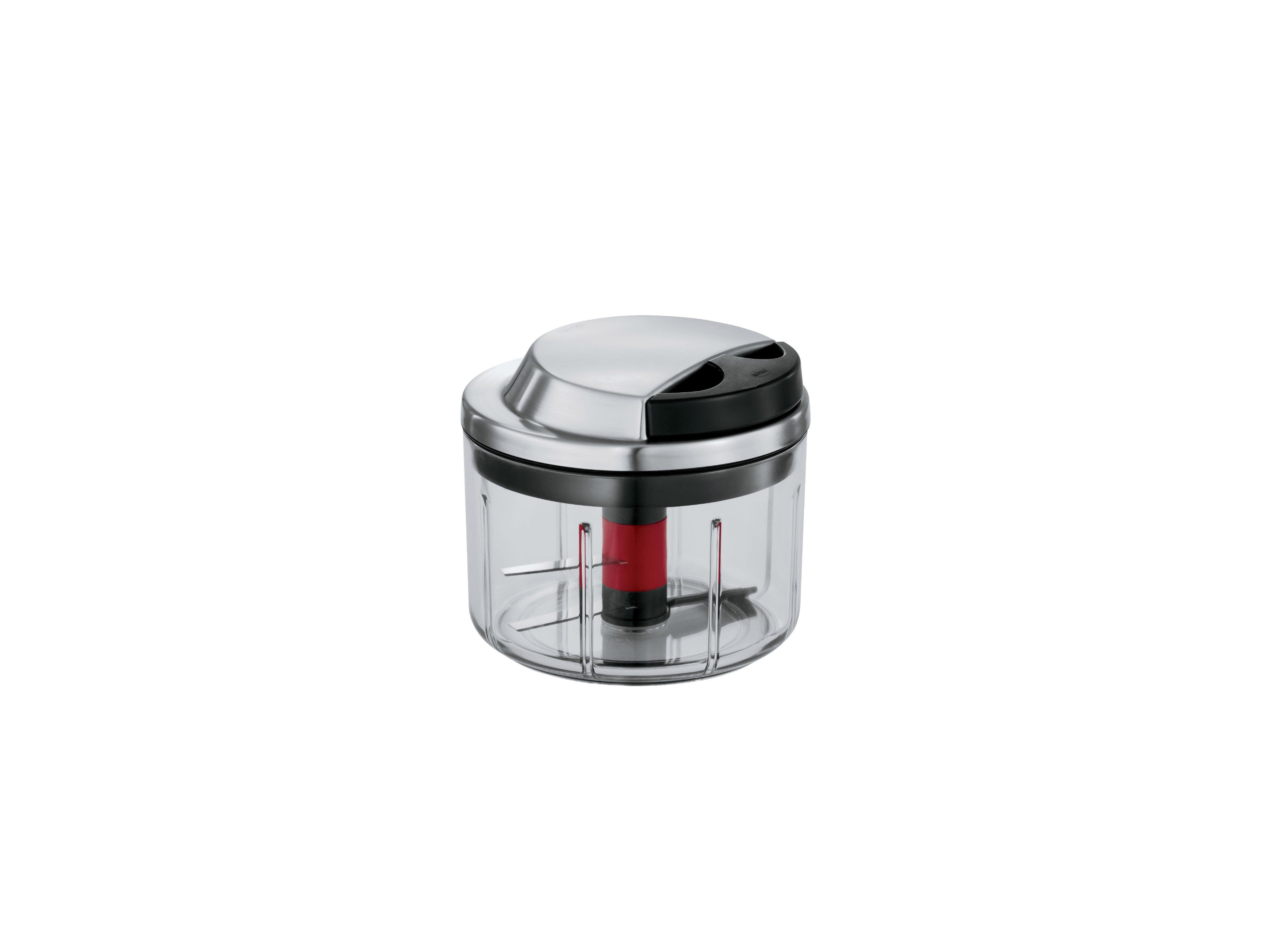 Rösle Mini Chopper Incl. Deksel ø 13 X 12 Cm 0.6 Liter Clear/Steel