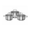 Rösle Moments Pot Set With Glass Lid 6 Pcs