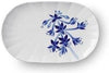 Royal Copenhagen Blomst Plate Funkie, 24cm