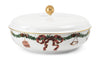 Royal Copenhagen Star Fluted Christmas Serving Bowl With Lid, 21 Cm