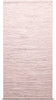 Rug Solid Cotton Rug 75 X 300 Cm, Milkshake