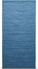 Rug Solid Cotton Rug 75 X 300 Cm, Pacific