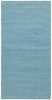 Rug Solid Cotton Rug Eternity Blue, 75 X 200 Cm