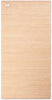 Rug Solid Cotton Rug Soft Peach, 140 X 200 Cm