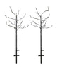 Sirius Alex Tree 2 Pcs. 2x30 L H80cm ø15cm+25cm, Brown/Snow White