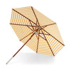 Skagerak Atlantis Parasol ø330 Cm, Golden Yellow Stripes