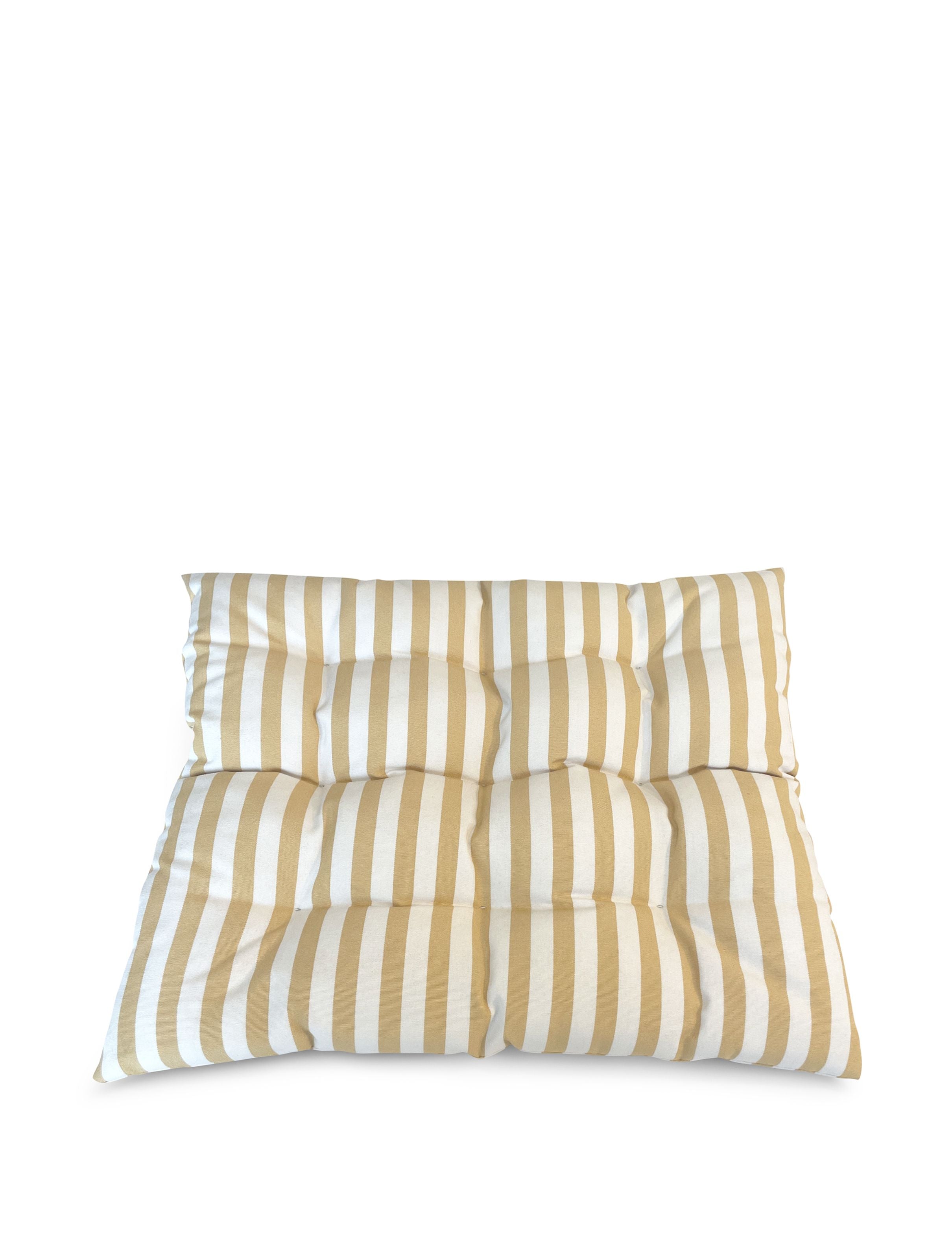 [product_category]-Skagerak Barriere Cushion 43x43 Cm, Golden Yellow Stripe-Skagerak-5706420116905-1961170-SKA-1