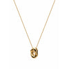 Skultuna Chunky Petit Necklace Gold Plated, ø60 Cm