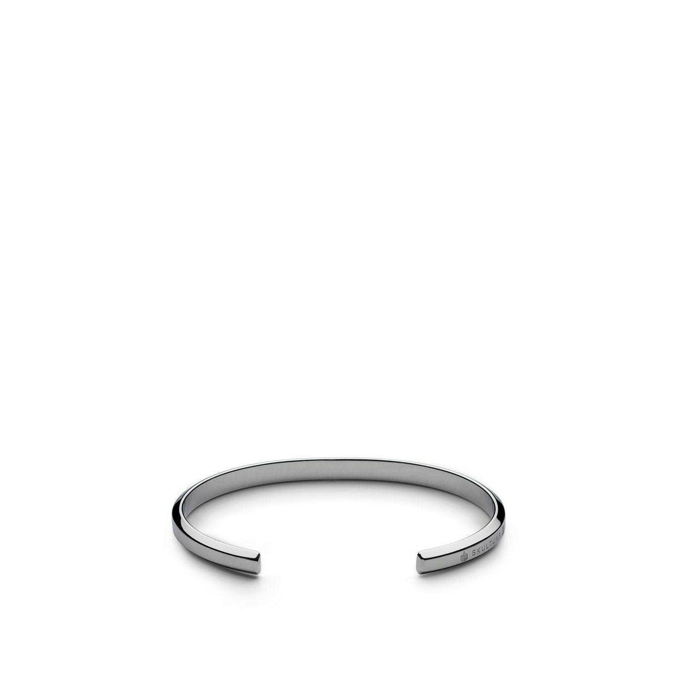 [product_category]-Skultuna Icon Thin Bracelet Medium Polished Steel ø16,5 Cm, Silver-Skultuna-7340037816629-1447-M-SKU-1