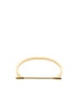 Skultuna Omega Bangle Medium Gold Plated, ø16,5 Cm